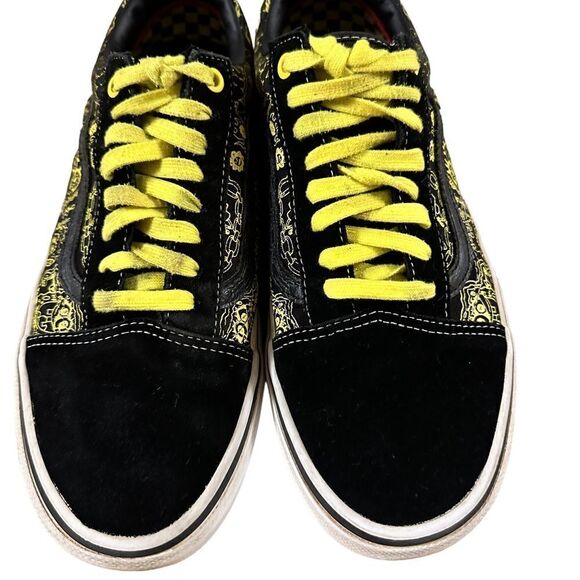 Vans~SpongeBob "Skate Old Skool" Sneakers (Gigliotti)Classic Skate Shoes Size 10 - Picture 3 of 14
